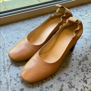 Size 6 Everlane Day High Heel in Pecan